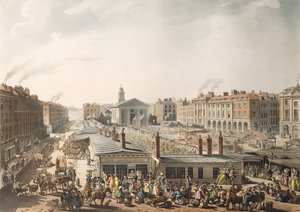 Mercado de Covent Garden, vista aérea, de 
